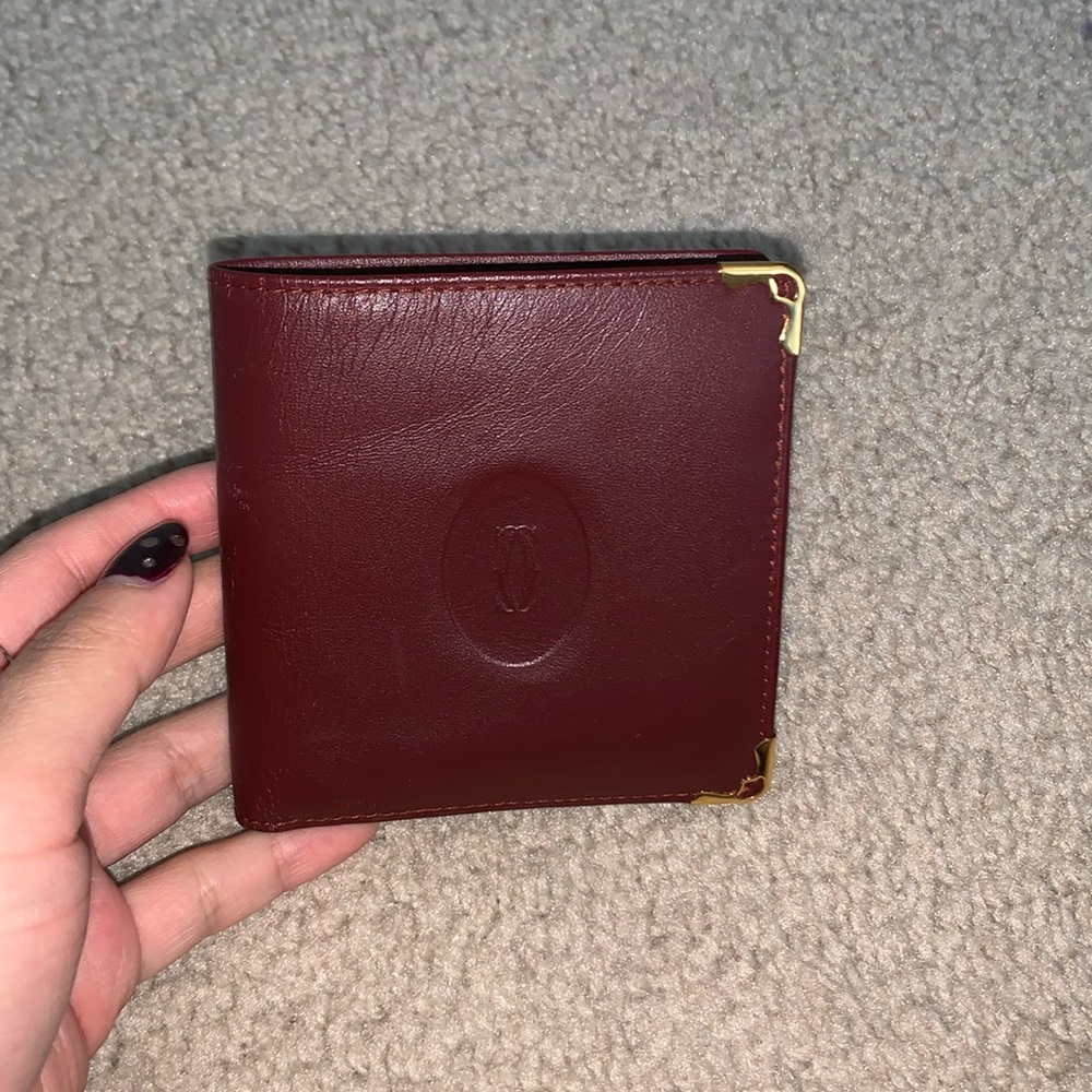 Cartier bifold wallet